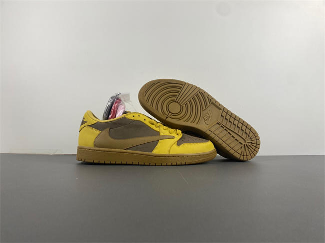 TRAVIS SCOTT JORDAN 1 LOW OG SP ‘DRAB BROWN’ DM7866-665